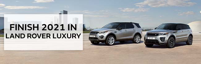 Finish 2021 in Land Rover Luxury