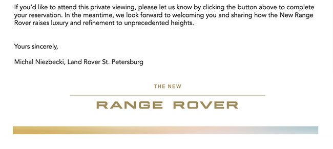 Drive off in a new Vehicle you'll Lovv at Land Rover St. Petersburg