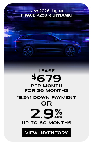 2026 Jaguar F-Pace P250 R-Dynamic offer