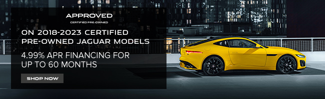 2018-2023 Certified Pre-Owned Jaguar Models