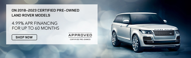 2018-2023 Certified Pre-Owned Land Rover Models