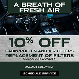 Jaguar Cabin/pollen and air filters