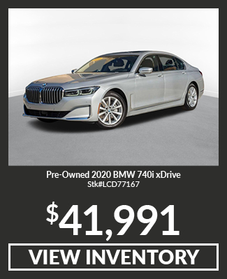 pre-owned BMW 740i for sale