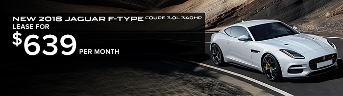 New 2018 Jaguar F-TYPE Coupe 3.0L