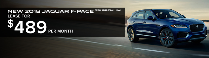 New 2018 Jaguar F-PACE 25t Premium