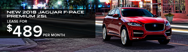 New 2018 Jaguar F-Pace Premium 25t