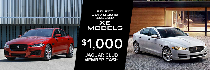 Select 2017 & 2018 Jaguar XE Models