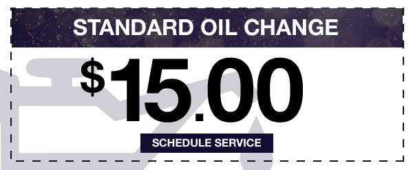 Standard Oil Change: $15.00