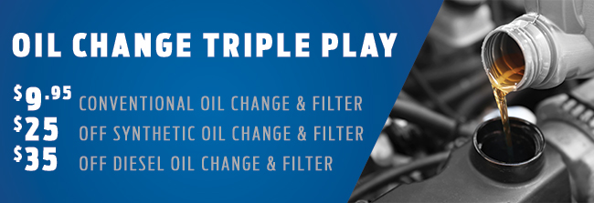Oil Change Triple Play