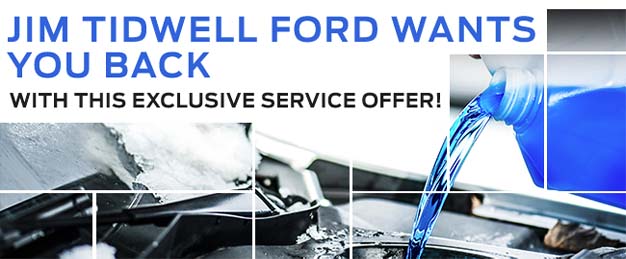 Jim Tidwell Ford Wants You Back with this Exclusive Service Order