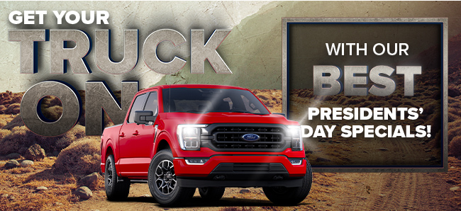 truck specials for Presidents Day