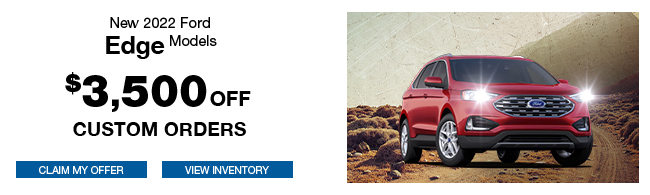Special Offer on Ford Vehicles