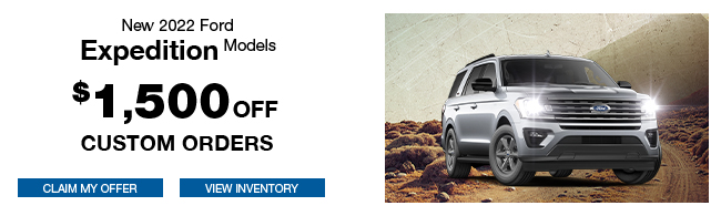 Special Offer on Ford Vehicles
