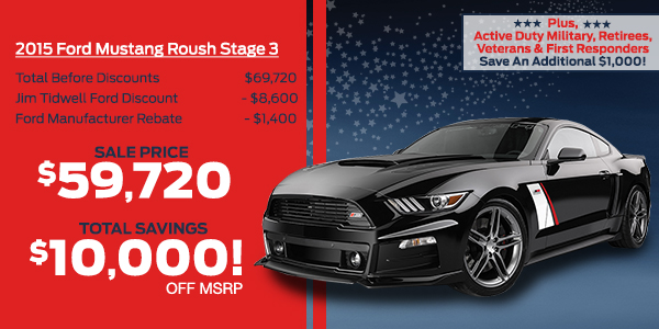 2015 Ford Mustang Roush Stage 3