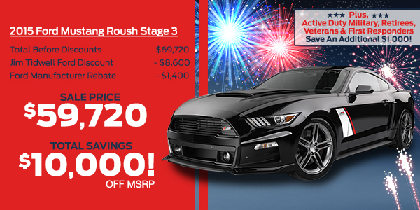 2015 Ford Mustang Roush Stage 3