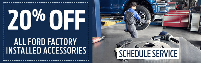 20% Off Ford Genuine Parts & Accessories