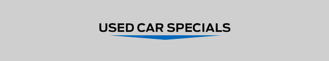 used car specials decorative banner