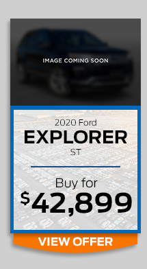 Ford Explorer ST special offer