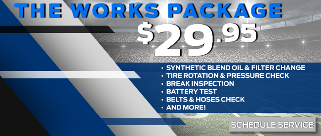 The Works Package $29.95
