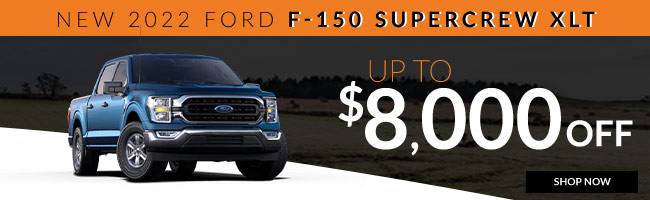 summer savings on Ford F-150 truck