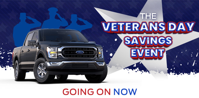The Veterans Day Savings Event is Going on Now