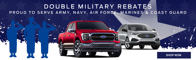 double military rebates proud to serve Army, Navy, Air Force, Marines and Coast Guard