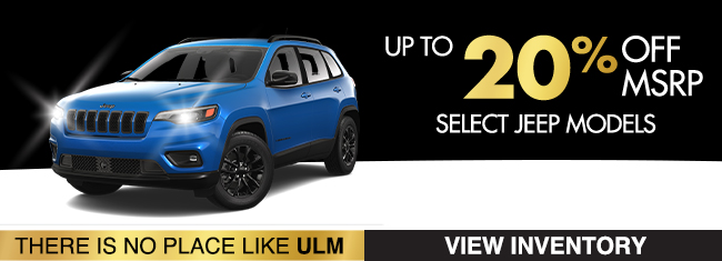Select Jeep model offer