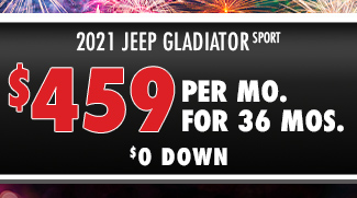 2020 Jeep gladiator sport
