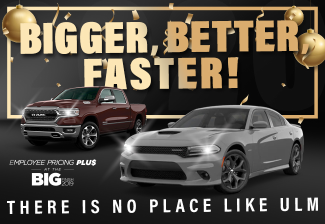 Bigger, Better, Faster! There Is No Place Like ULM