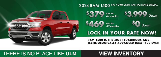 RAM Big Horn offer