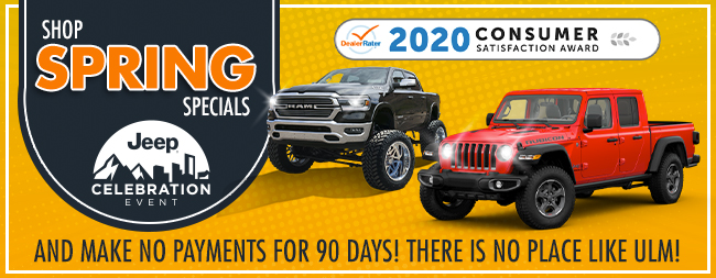 Shop Spring Specials And Make No Payments For 90 Days!