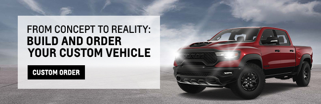 from concept to reality, build and order your custom vehicle