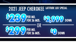 2021 Jeep Cherokee Latitude Lux Special