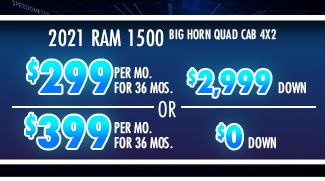 2021 RAM 1500 Big Horn Quad Cab 4x2