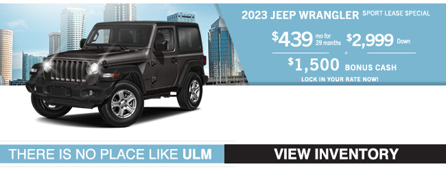 Jeep Wrangler Special Offer