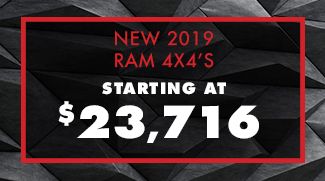 new 2019 ram 4x4s