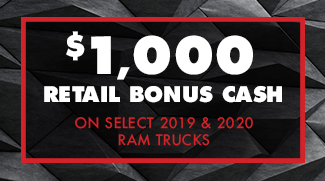 $1000 retail bonus cash