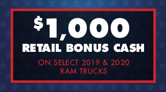 $1000 retail bonus cash