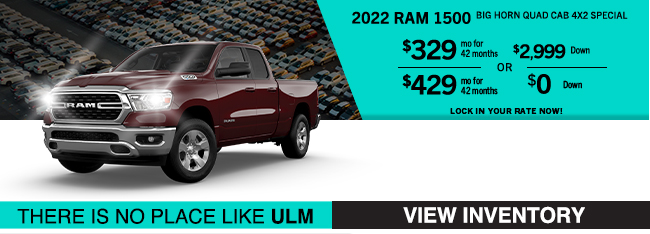 2022 RAM 1500 Big horn Quad Cab 4X2