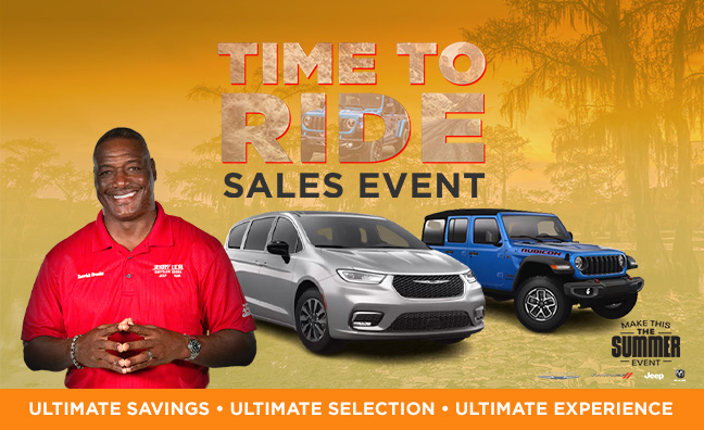 Time to ride Sales Event