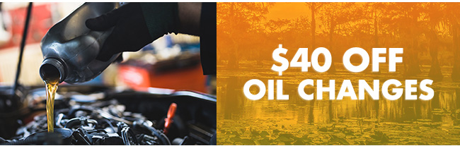 $40 off oil change