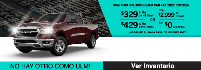 RAM 1500 Big Horn Quad Cab 4x2 