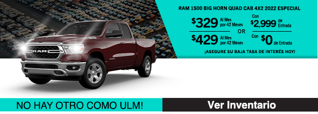 RAM 1500 Big Horn Quad Cab 4x2 
