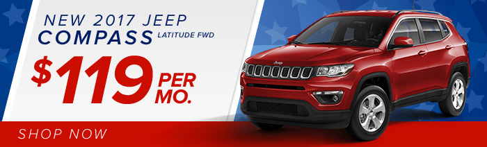 New 2017 Jeep Compass Latitude FWD