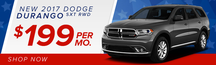 New 2017 Dodge Durango SXT RWD