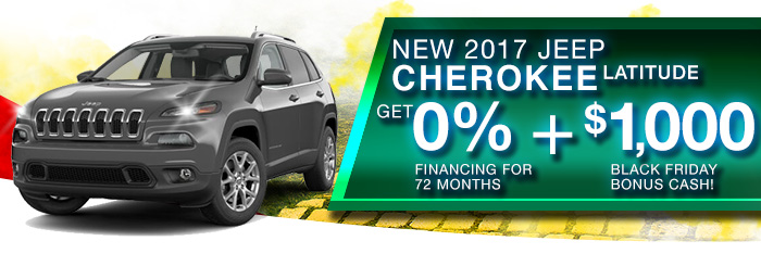 New 2017 Jeep Cherokee Latitude