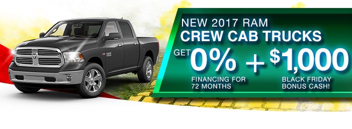 New 2017 Ram Crew Cab Trucks