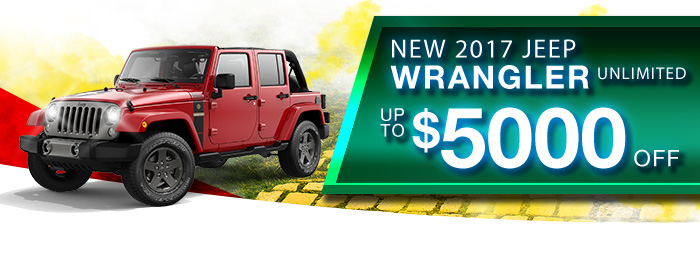 New 2017 Jeep Wrangler Unlimited
