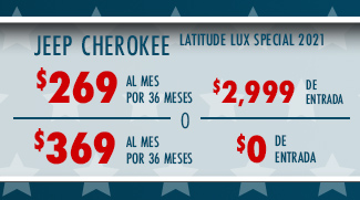 Jeep Cherokee Latitude LUX special 2021