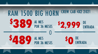 Ram 1500 Big Horn Crew Cab 4x2 2021